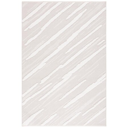 Safavieh 8 x 10 ft. Trends Flat Weave Rectangle Area Rug Beige & Ivory TRD118B-8